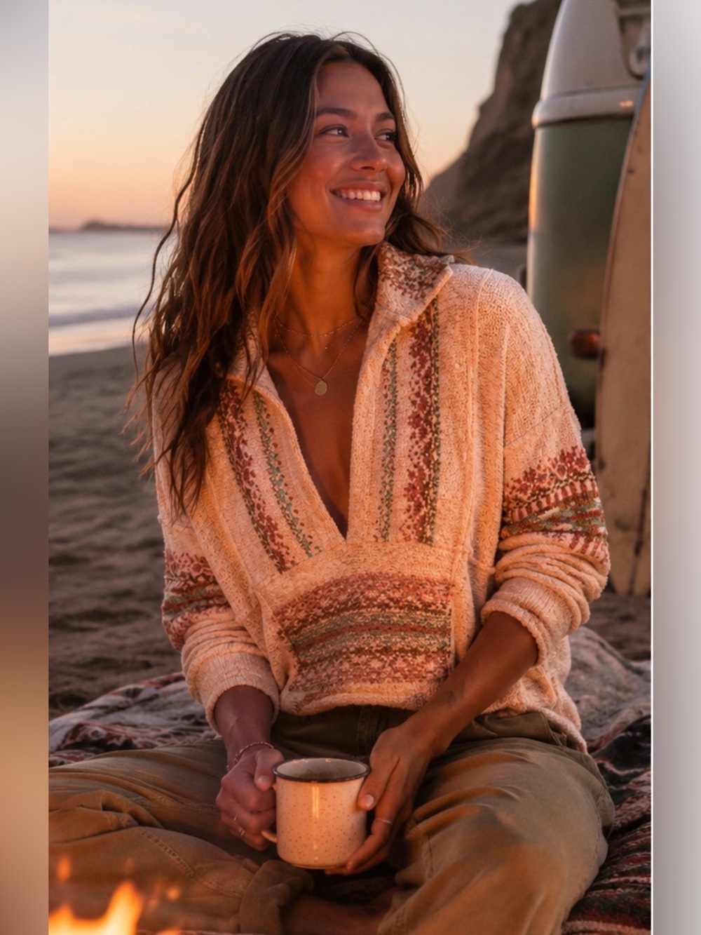 Pilcro Coastal Pullover, Size XS